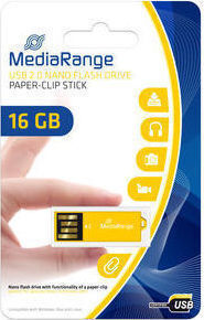 MediaRange 16ГБ USB 2.0 Стик Жълт