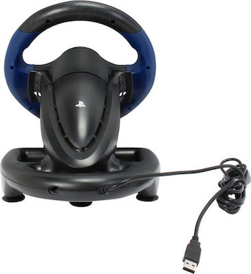 Hori Racing Wheel 4 Lenkrad mit Pedalen für PS3 / PS4 mit 180° Drehung