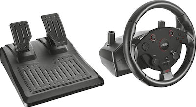 Trust Lenkrad mit Gangschaltung und Pedalen für PC / PS3 (20293)