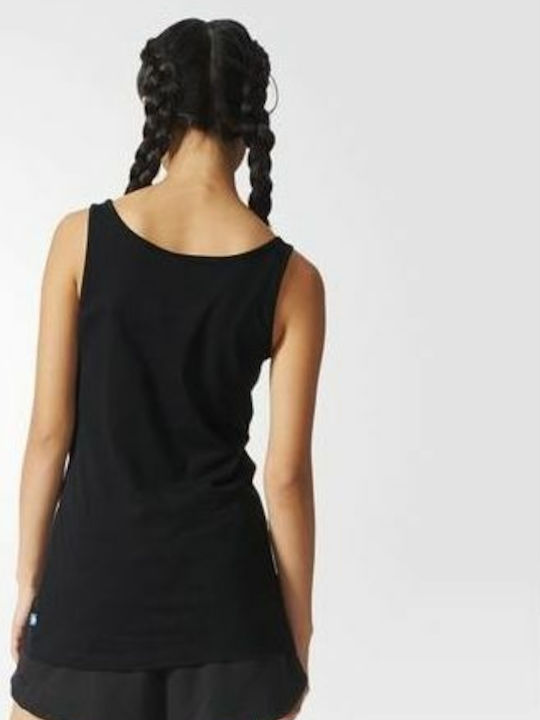 Adidas Trefoil Women's Blouse Sleeveless Black