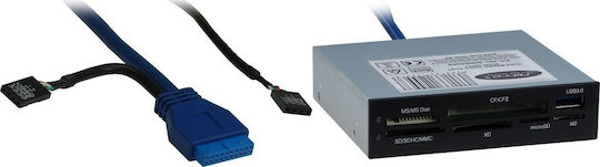 Inter-Tech CI-01 Internal Card Reader USB 2.0 / USB 3.0 for /S/D/ /m/i/c/r/o/S/D/ /M/e/m/o/r/y/S/t/i/c/k/ / / /x/D/