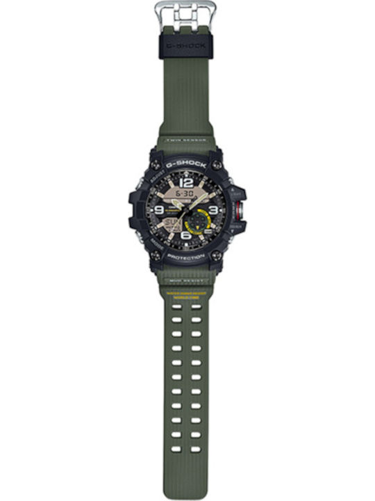 Casio G-shock Ρολόι Μπαταρίας με Καουτσούκ Λουράκι