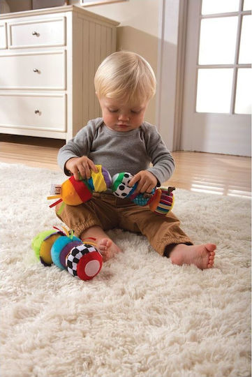 Lamaze Ζωάκι Mix and Match Caterpillar από Ύφασμα με Ήχους για Νεογέννητα