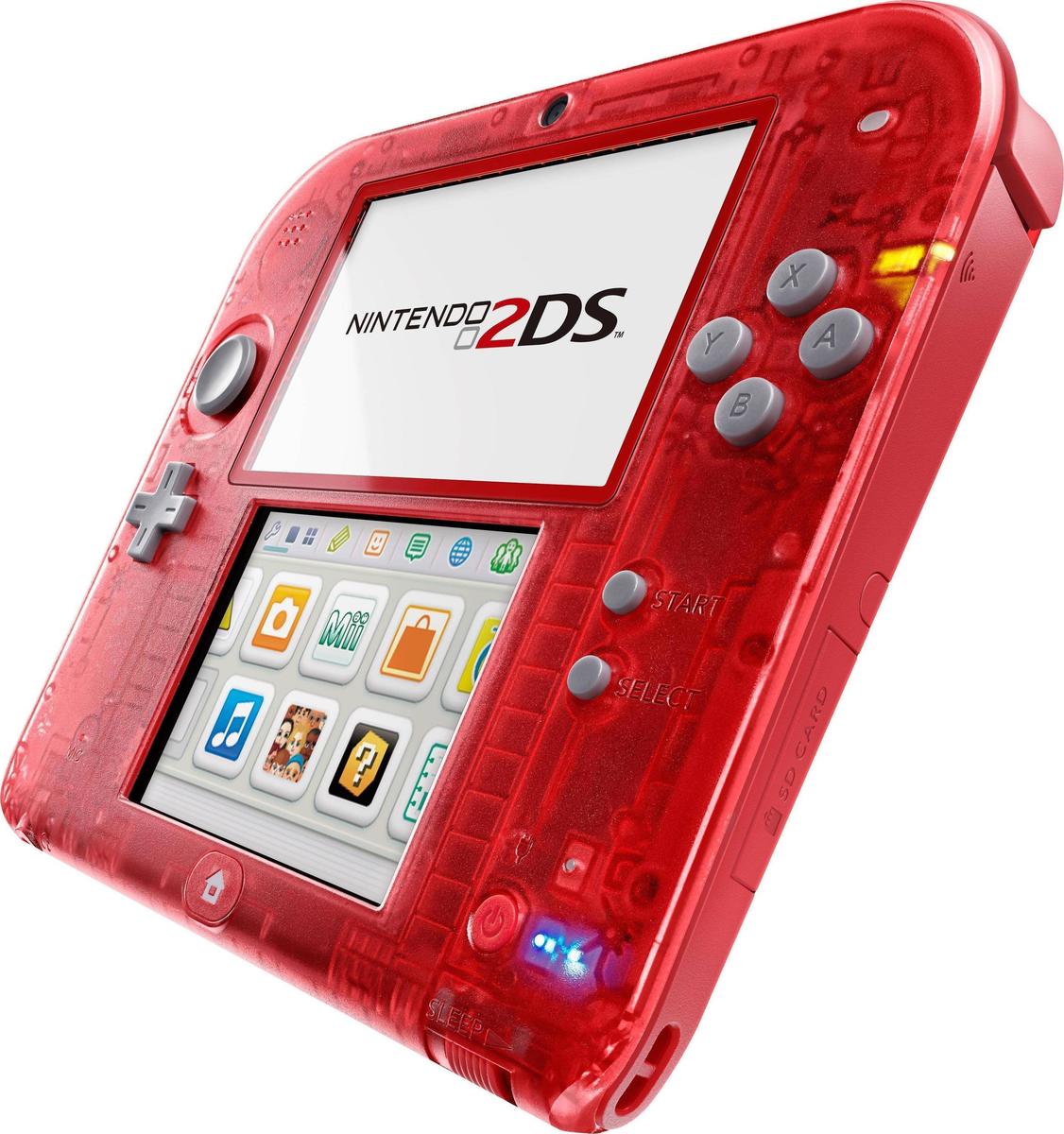 Nintendo 2DS Transparent Red - Skroutz.gr