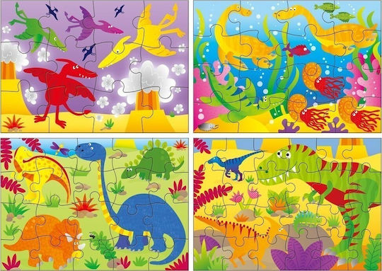 Детски Пъзел Dinosaurs за 3+ години+ Години 24бр Galt Toys