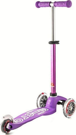 Micro Kids Scooter Foldable Mini Deluxe 3-Wheel for 2-5 Years Purple