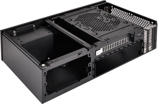 Silverstone Milo ML09 Home Theater Κουτί Υπολογιστή Μαύρο