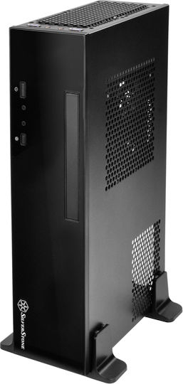Silverstone Milo ML09 Home Theater Κουτί Υπολογιστή Μαύρο