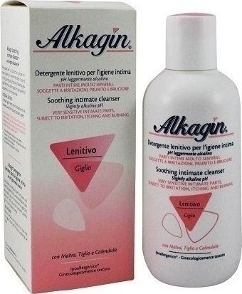 Alkagin Soothing Intimate Cleanser Gel για Καθαρισμό της Ευαίσθητης Περιοχής 250ml