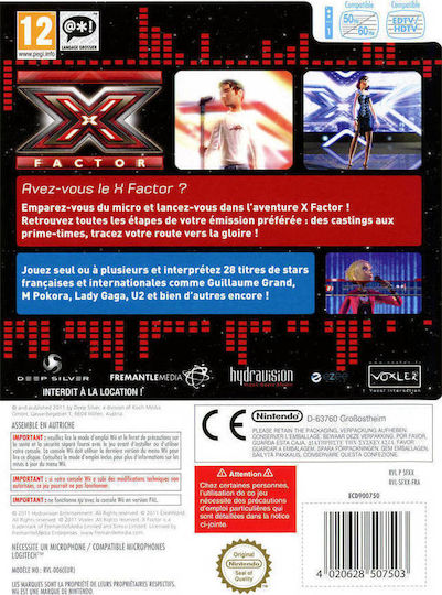 The X-Factor Wii Spiel (Gebraucht)