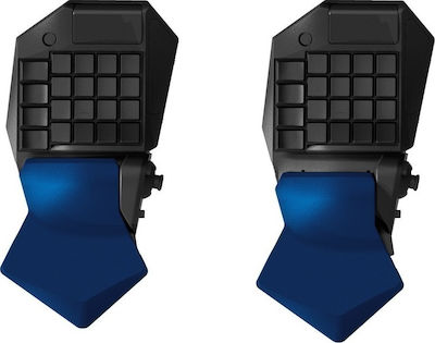 Hori Tactical Assault Commander Pro Гейминг KeyPad с Custom суичове и Подсветени клавиши & Мишка (Английски US) Черен