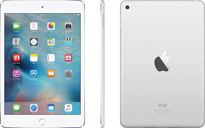 Apple iPad mini 4 7.9" με WiFi (2GB/128GB) Ασημί
