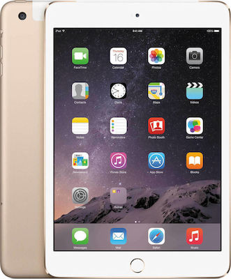 Apple iPad mini 3 7.9" με WiFi & 4G (1GB/16GB)
