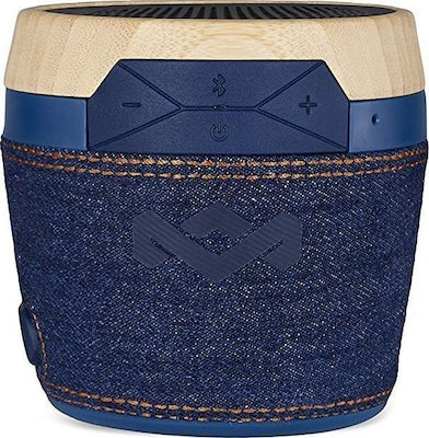 The House Of Marley Chant Mini Bluetooth Speaker 3W with Battery Life up to 6 hours Blue