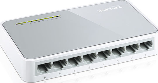 TP-LINK TL-SF1008D Unmanaged L2 Switch with 8 Ethernet Ports