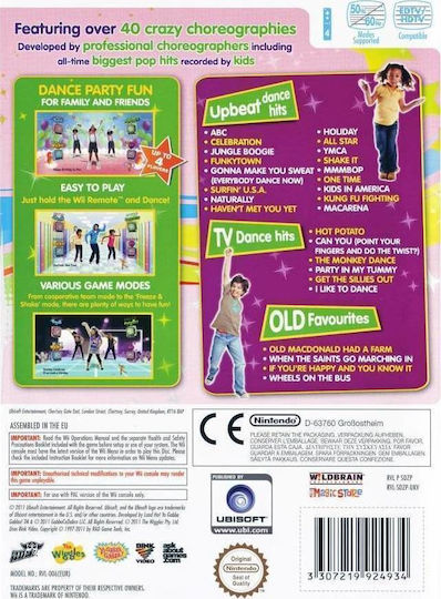 Dance Juniors Wii Game (Used)