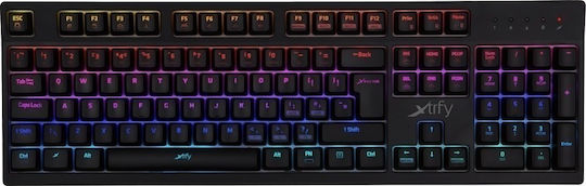 Xtrfy K2 RGB Gaming Mechanical Keyboard with Kailh Red Switches and RGB Lighting English US