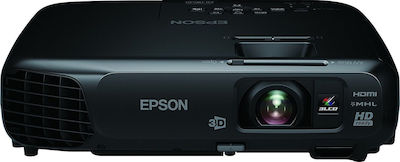Epson EH-TW570 Projector Τεχνολογίας Προβολής 3LCD με Φυσική Ανάλυση 1280 x 800 και Φωτεινότητα 3000 Ansi Lumens Μαύρος
