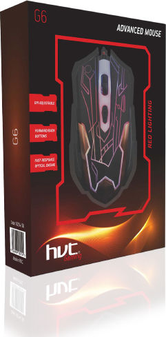 Havit G6 Advanced Gaming Ποντίκι Μαύρο
