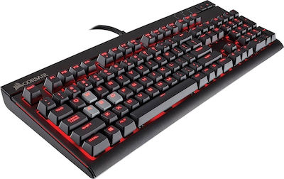 Corsair Strafe Mechanical Cherry MX Brown Гейминг Клавиатура с Подсветени клавиши Черен
