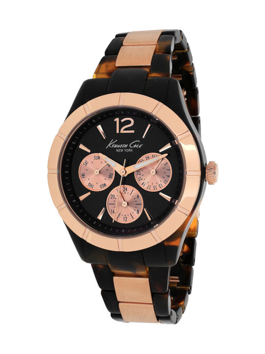 Kenneth Cole KC0003 Ρολόι Μπαταρίας με Μεταλλικό Μπρασελέ