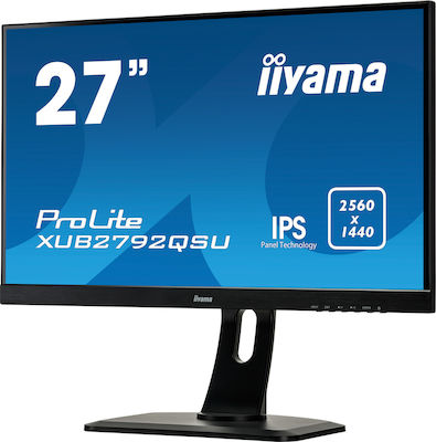 Iiyama ProLite XUB2792QSU IPS Gaming Monitor 27" QHD 2560x1440 με Χρόνο Απόκρισης 5ms GTG
