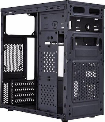 Eurocase MC X201 Midi-Turm Computergehäuse Schwarz