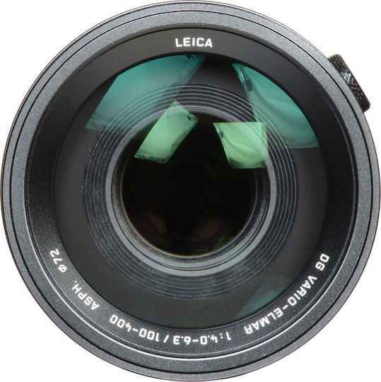 Panasonic Crop Camera Lens Leica DG Vario-Elmar 100-400mm f/4-6.3 Asph. Power Tele Zoom for Micro Four Thirds (MFT) Mount Black