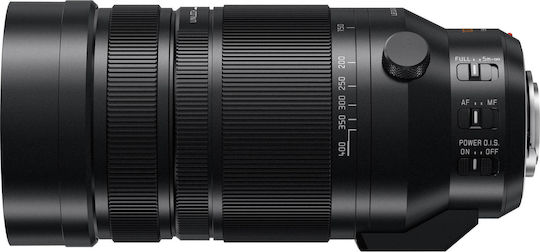 Panasonic Crop Camera Lens Leica DG Vario-Elmar 100-400mm f/4-6.3 Asph. Power Tele Zoom for Micro Four Thirds (MFT) Mount Black