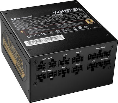 BitFenix Whisper M 750W Sursă de alimentare Complet modular 80 Plus Gold