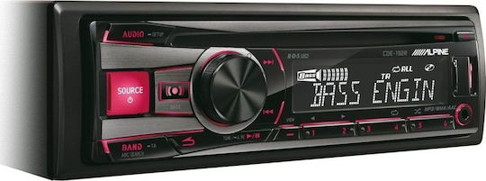 Alpine Auto-Audiosystem 1DIN (USB) mit Abnehmbares Bedienfeld