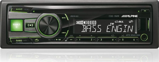 Alpine Auto-Audiosystem 1DIN (USB) mit Abnehmbares Bedienfeld