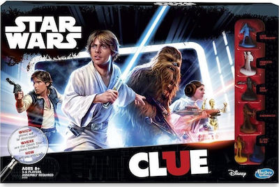 Hasbro Επιτραπέζιο Παιχνίδι Cluedo: Star Wars Edition για 3-6 Παίκτες 8+ Ετών