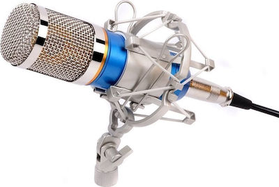 Condenser (Large Diaphragm) XLR Microphone Ohuhu Shock Mounted/Clip On Mounting Voice