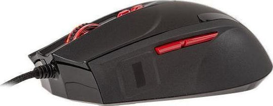 Thermaltake Black FP Геймърска Мишка 5700 DPI Черен