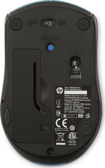 HP X3000 Wireless Mini Mouse Black