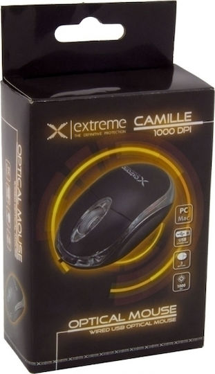 Esperanza Extreme Camille 3D Wired Mini Mouse Black