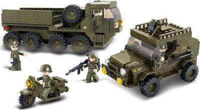 Sluban Building Block Army: Service Troops for 6+ years 455pcs