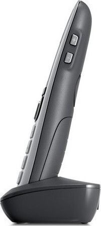 Gigaset E560HX Schnurlostelefon mit Griechischem Menü Silber