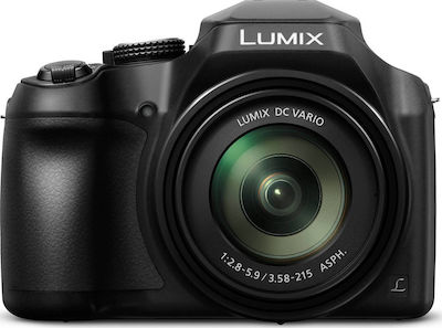 Panasonic Lumix DC-FZ82 Compact Φωτογραφική Μηχανή 18.1MP Οπτικού Ζουμ 60x με Οθόνη 3" και Ανάλυση Video 4K UHD Μαύρη
