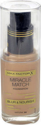 Max Factor Miracle Match Liquid Make Up 50 Natural 30ml