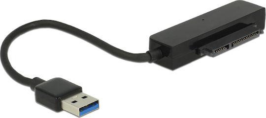 DeLock Carcasă pentru unitate de hard disk 2.5" SATA III cu conexiune USB 3.0 în culoarea Transparent