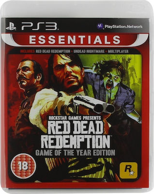 Red Dead Redemption (Essentials) Game of the Year Edition PS3 Game