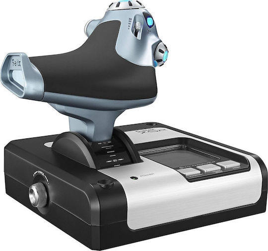 Logitech G Saitek X52 Flight Control System Joystick Ενσύρματο Συμβατό με PC