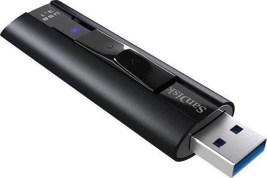 Sandisk Extreme Pro 256GB USB 3.1 Стик Черен
