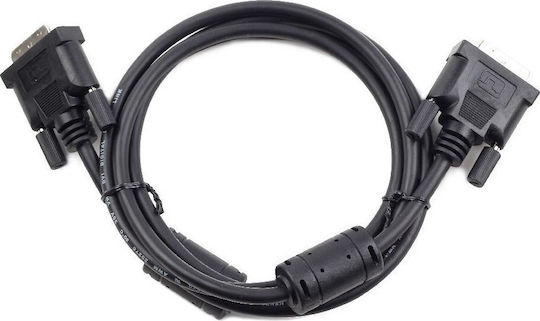 Cablexpert 1.8m DVI-D male to DVI-D male Cable Black (CC-DVI-BK-6)
