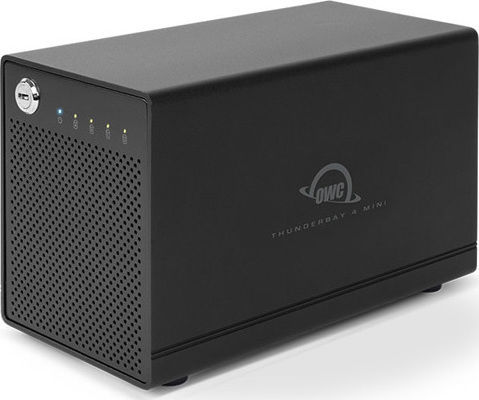 OWC ThunderBay 4 mini RAID Case for 4 Hard Drives 2.5" SATA III with Connection Thunderbolt