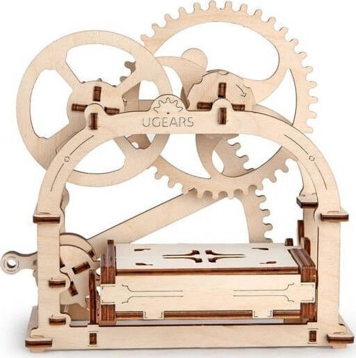 Ugears Wooden Construction Toy Model Mechanical Box Etui for Children 14+ years old+ Years