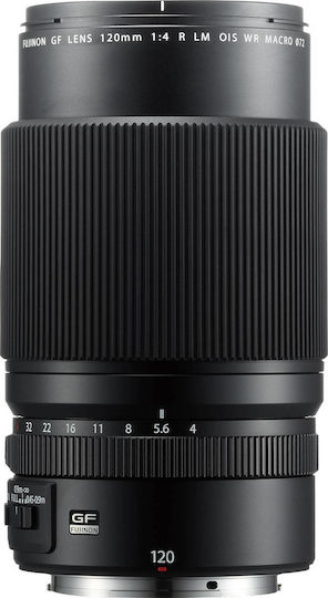 Medium Format Φωτογραφικός Φακός GF 120mm f/4 Macro R LM OIS WR Tele Zoom για  G Mount Μαύρος