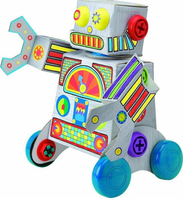 Alex Toys Paper Construction Toy Build & Roll - Robot for 6+ years